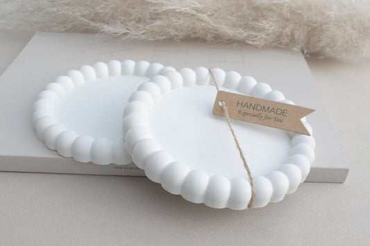 Minimalistische Skandi Schale im Bubble Design für Dein nordisches zu Hause