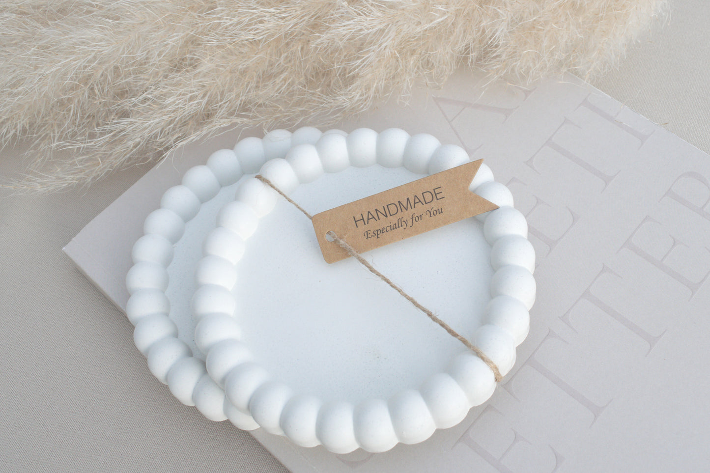 Minimalistische Skandi Schale im Bubble Design für Dein nordisches zu Hause