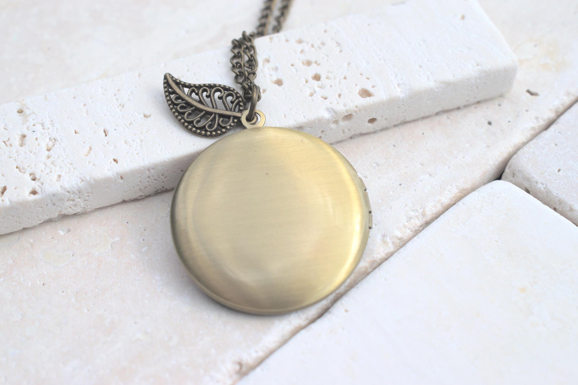 Medaillon bronze zum öffnen mit Kette, Foto Medaillon Kette mit Bild, Medaillon zum öffnen, Geschenk für Freundin